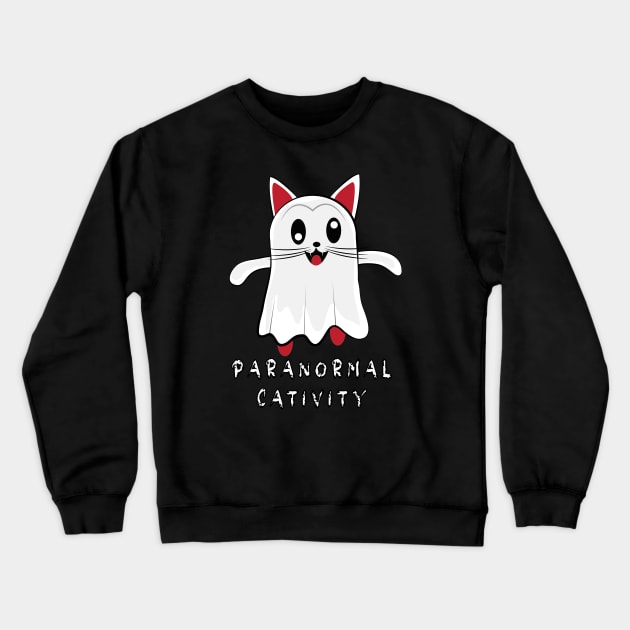 Paranormal Cativity Crewneck Sweatshirt by ArticArtac